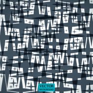 Abstract modern gray stars on background