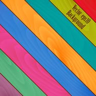 Colored wooden texture background of the diagonal boards