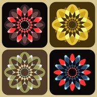 color flowers N3