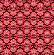 seamless damask pattern N111