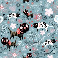 texture of funny cats