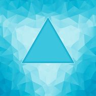 polygonal blue background