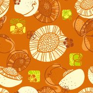 peaches and apricots pattern