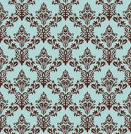 seamless damask pattern N112