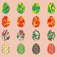 easter eggs happy