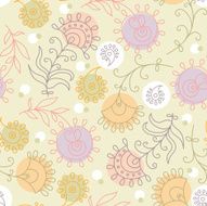 floral seamless pattern N564