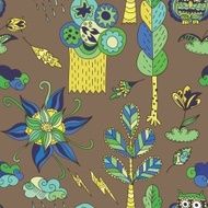 Doodle spring pattern N2