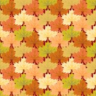 autumn leafs seamless pattern N2