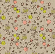 Summer seamless pattern N28