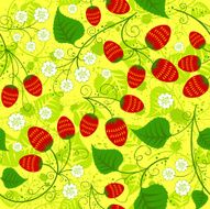 Seamless Strawberry Pattern N4