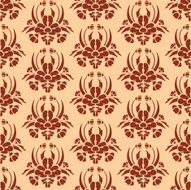 vector SEAMLESS floral wallpaper pattern