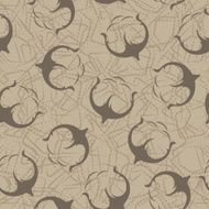 Cotton seamless pattern N2