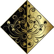 Golden flower