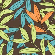 Autumn bamboo leaves N2