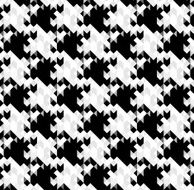 Pixel Houndstooth Pied de Poule checks Vector N2