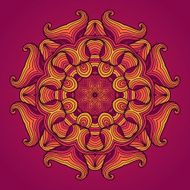 Mandala Beautiful hand drawn flower N4