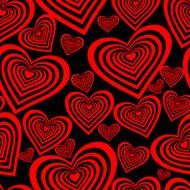 Seamless heart wallpaper