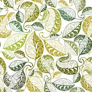 Seamless leaves pattern N11