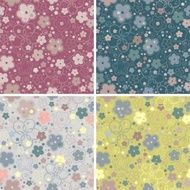 Seamless floral background N277