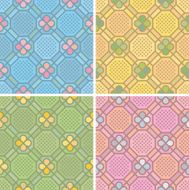 seamless patterns (vector)