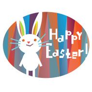 Easter decorative elements in a triangular style N4