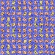 Seamless decorative butterflies pattern N2