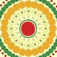 Fruits pattern N6