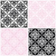 seamless background with roses for valentine&#039;s day