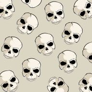 Skulls pattern