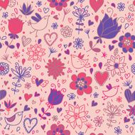 Spring romantic background