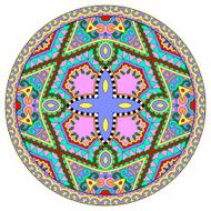 decorative design of circle dish template round geometric patte N5