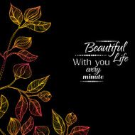 Floral background N831