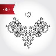 Vintage ornate pattern N5