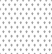 Abstract geometric seamless pattern in retro style