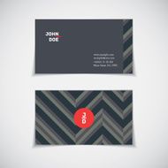 Business card Front and back N5