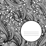 frame of waves and bubbles N2