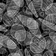 Abstract seamless background with circle