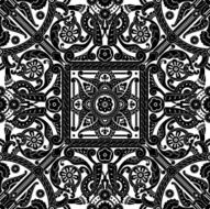 Middle eastern vintage pattern