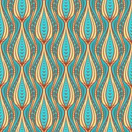 blue vertical pattern with leaves N2