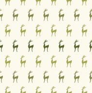 Seamless cartoon deer background