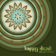 Beautiful Culture Art colorful diwali rangoli ornament Pattern vector