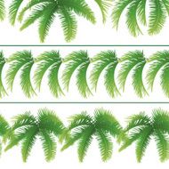 Seamless background palm leaves N2