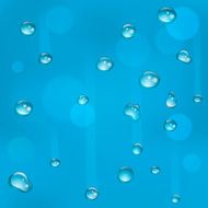 Seamless tiling water drops on glass background