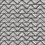 Hand drawn monochrome pattern N2