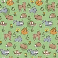 Woodland Meadow Pattern