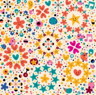 fun cartoon pattern N14