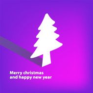 Christmas applique background EPS8