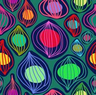 pattern with floral motifs