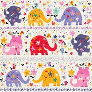 elephants pattern N2