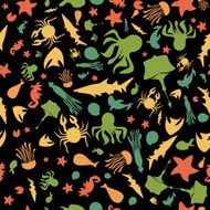 Ocean seamless pattern N3
